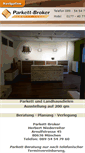 Mobile Screenshot of parkett-broker.de